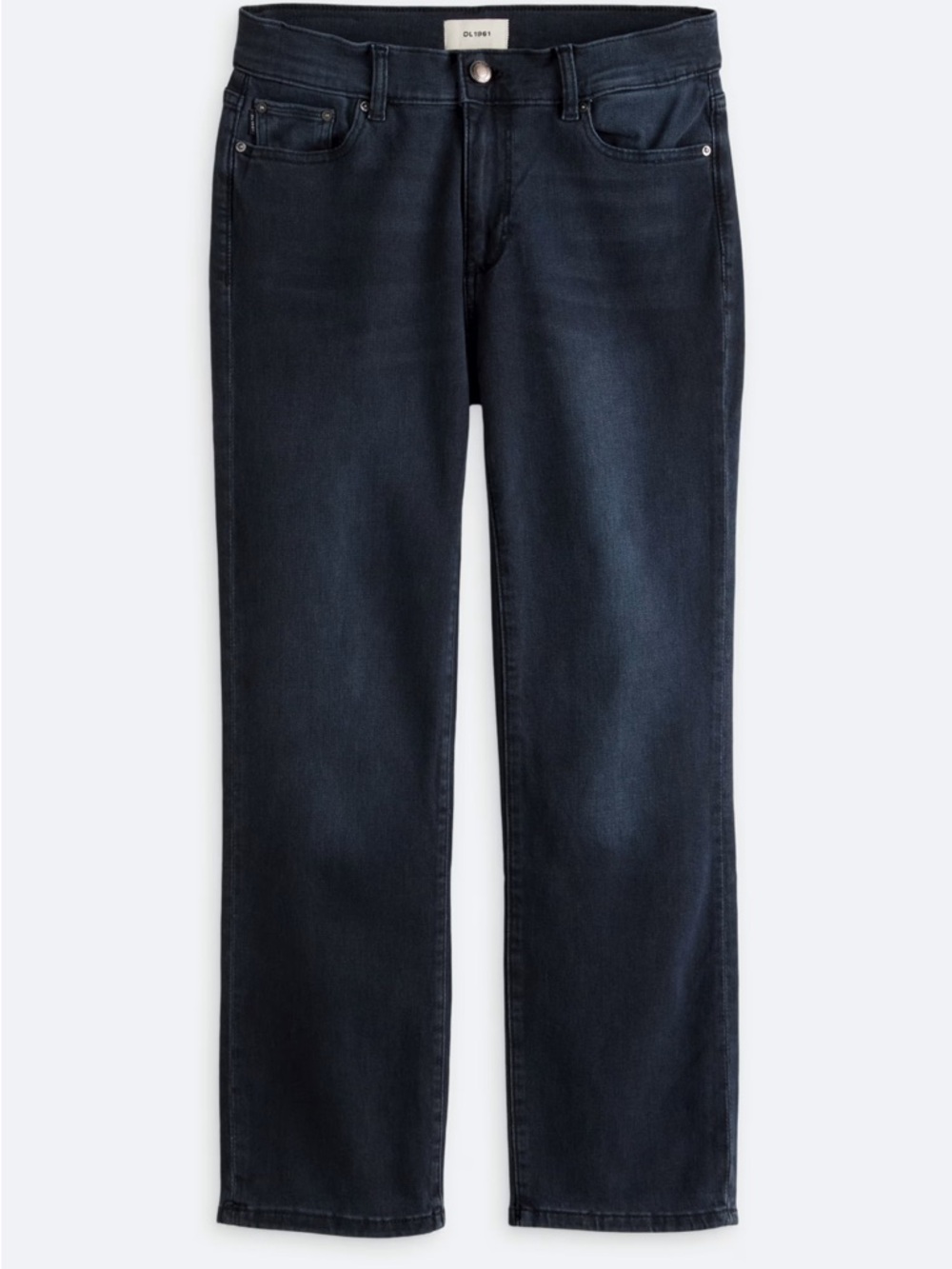 DL 1961 Mara Straight-Leg Mid Rise Ankle Jeans